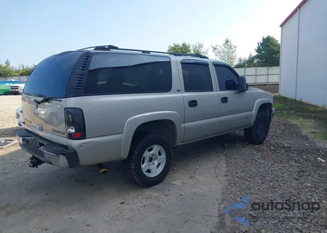 2005 Chevrolet Suburban 1500 Lt из США, поврежденный, VIN 3GNFK16Z85G188373